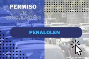 Permiso de circulación en Peñalolén