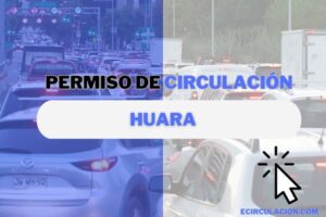 Permiso de circulación en Huara