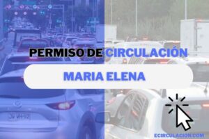Permiso de circulación en María Elena